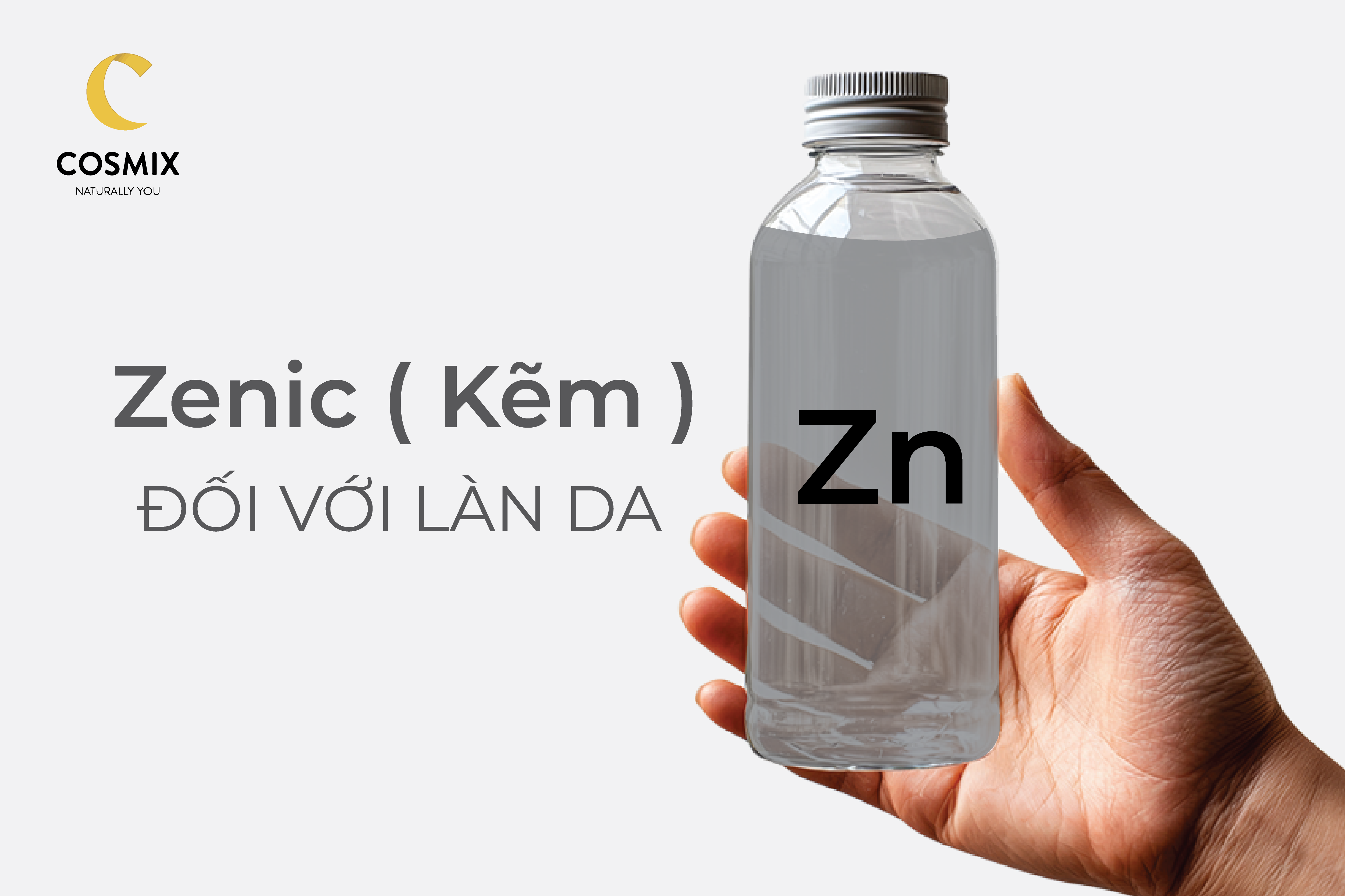 ZinC là gì? Zin C có tác dụng trong thành phần mỹ phẩm